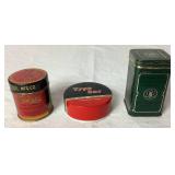 Large Collection of Vintage Tins