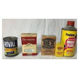 Large Collection of Vintage Tins