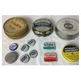 Large Collection of Vintage Tins