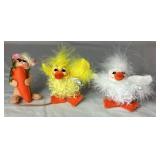 Collection of Annalee Dolls - Valentines and Easter