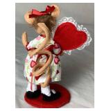 Collection of Annalee Dolls - Valentines and Easter
