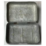 Vintage Toiletries Enamelware Bundle - Wall Mount Shave Stand/Soap Stand, Farmhouse Wash Basin, 2 Soap Bowls and 1 Toiletries Bowl