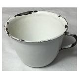 Vintage Toiletries Enamelware Bundle - Wall Mount Shave Stand/Soap Stand, Farmhouse Wash Basin, 2 Soap Bowls and 1 Toiletries Bowl