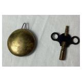 Antique 1916 Seth Thomas 8 Day Mantle Clock with Key & Pendulum