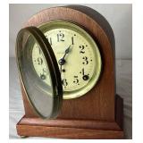Antique 1916 Seth Thomas 8 Day Mantle Clock with Key & Pendulum