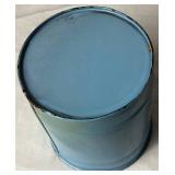 Vintage Blue Enamelware Bundle - Basin Bowl, Pictcher, Biscuit Jar, Dipper, Blue Speckled Bowl and Blue Pail and Butter Warmer