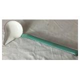 Vintage Blue Enamelware Bundle - Basin Bowl, Pictcher, Biscuit Jar, Dipper, Blue Speckled Bowl and Blue Pail and Butter Warmer