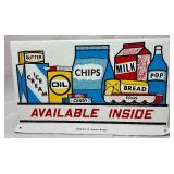 Vintage Enamelware Bundle - 2 Coffee Pots, Coffee Sign, Stock Pot with Lid, Snack Sign, and Ladle