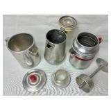 Aluminum Childrens Kitchen Cooking & Baking Miniature Tools