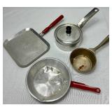 Aluminum Childrens Kitchen Cooking & Baking Miniature Tools