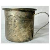 Vintage Aluminum Childs Dinnerware Table Set