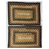 Braided Textile Home Collection - Table Runners, Seat Covers, Placemats, and Trivet