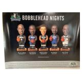 Minnesota State Lottery MN Timberwolves Kevin Garnett Y2KG Framed Video Card and  Minnesota Timberwolves Bobbleheads with Bobblehead Poster
