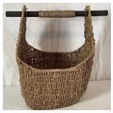 Collection of 8 Wicker Baskets of Various Sizes and Styles
