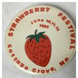 Huge Collection of Vintage Pinback Metal Buttons