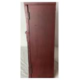 3D French Bistro Café Storefront Wall Cabinet and Espresso Ceramic Utensil Holder