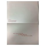 Smead Manufacturing Company 6 Vintage Christmas Card Prints and Framed Print of General William G. LeDuc Mansion in Hastings, MN