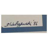 Smead Manufacturing Company 6 Vintage Christmas Card Prints and Framed Print of General William G. LeDuc Mansion in Hastings, MN