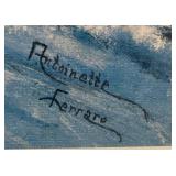 Smead Manufacturing Company 6 Vintage Christmas Card Prints and Framed Print of General William G. LeDuc Mansion in Hastings, MN