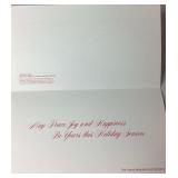 Smead Manufacturing Company 6 Vintage Christmas Card Prints and Framed Print of General William G. LeDuc Mansion in Hastings, MN