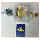 Assortment of Dr. Seuss Hallmark Ornaments from Cat in the Hat, How the Grinch Stole Christmas, and Dr. Seuss Books