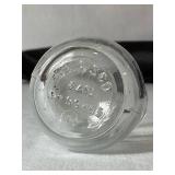 Collection of Vintage Glass Eye Wash Cups,Cobalt Blue Optrex Cup and Lavoptix & Bon-Opto Aluminum Eye Wash Cups