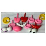Playskool Mr. and Mrs. Potato Head & Family with Many Accessories