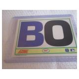 1990 Score Bo Jackson Black & White...