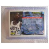 1996 Topps Kevin Garnett Rookie Car...