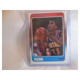 1988-89 Fleer Isiah Thomas Card...