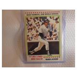 1978 Topps Reggie Jackson Record Br...