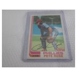 1982 Topps Pete Rose Card...