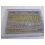 1987 Topps Mark McGwire Card...