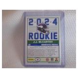 2024 Score JJ McCarthy Rookie Card...