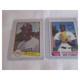 1982 Topps & Donruss Dave Stewart R...