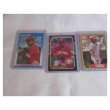 1987 Barry Larkin Topps, Donruss & ...