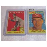 1958 Topps Johnny Temple & Billy Hu...
