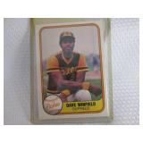 1981 Fleer Dave Winfield Card...