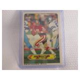 1983 Topps Joe Montana Sticker Card...