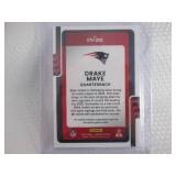 2025 Donruss Drake Maye Threads Pat...