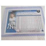 2010 Topps Mickey Mantle Card...