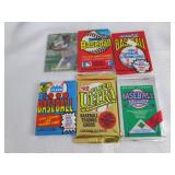 6-Assorted Baseball Packs...