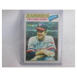 1977 Topps Gaylord Perry Card...