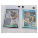 1987 Jose Canseco Fleer, Donruss & ...