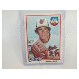 1978 Topps Jim Palmer Card...
