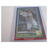 2025 Donruss Aaron Judge Red & Blue...