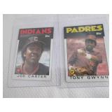 Assorted 1986 Topps Baseball Cards...