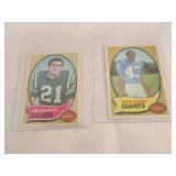 1970 Topps Scarpati & Lockhart Card...