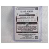 2018 Optic Reggie Jackson Pink Priz...