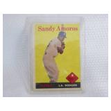 1958 Topps Sandy Amoros Card...